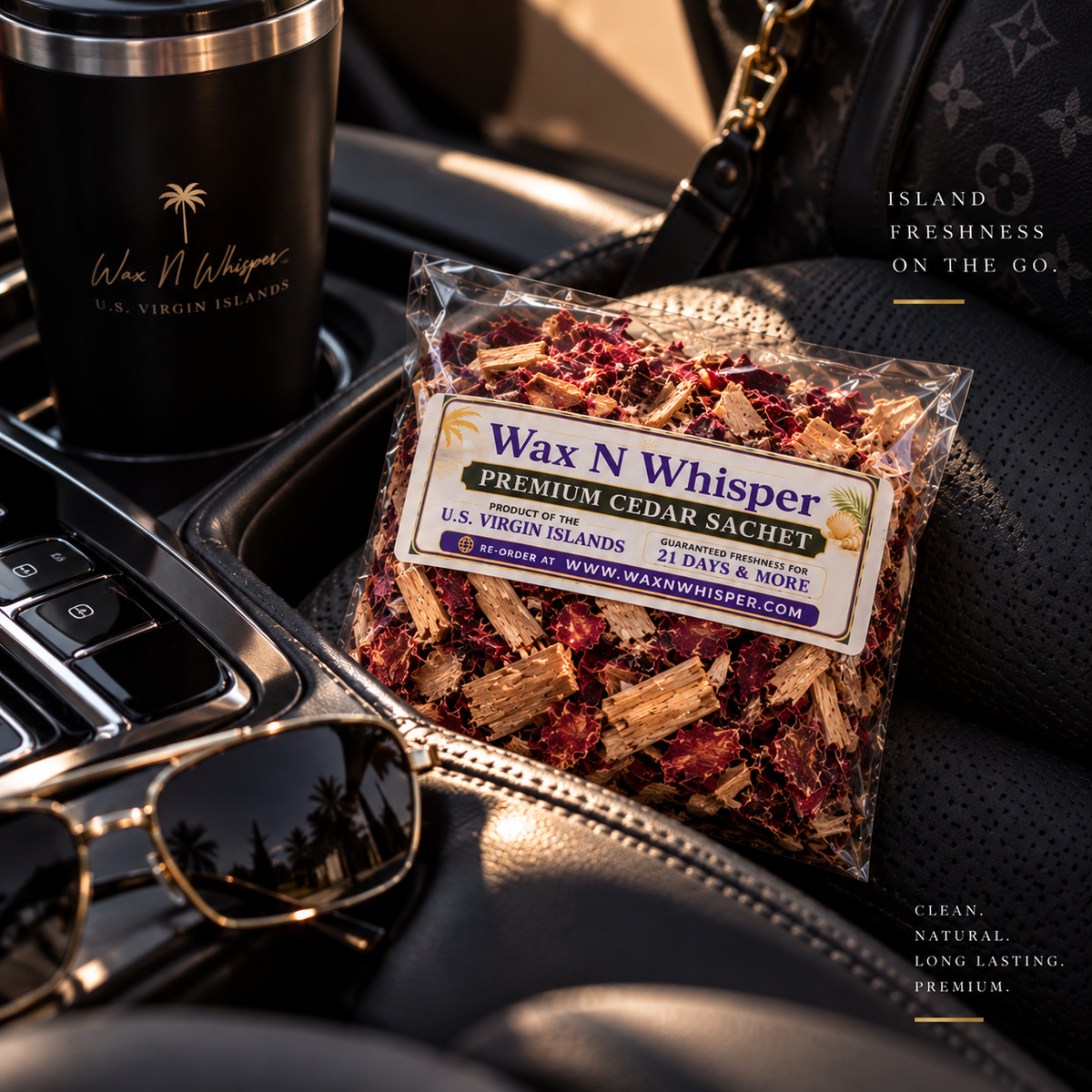 Premium Cedar Sachet | Wax N Whisper