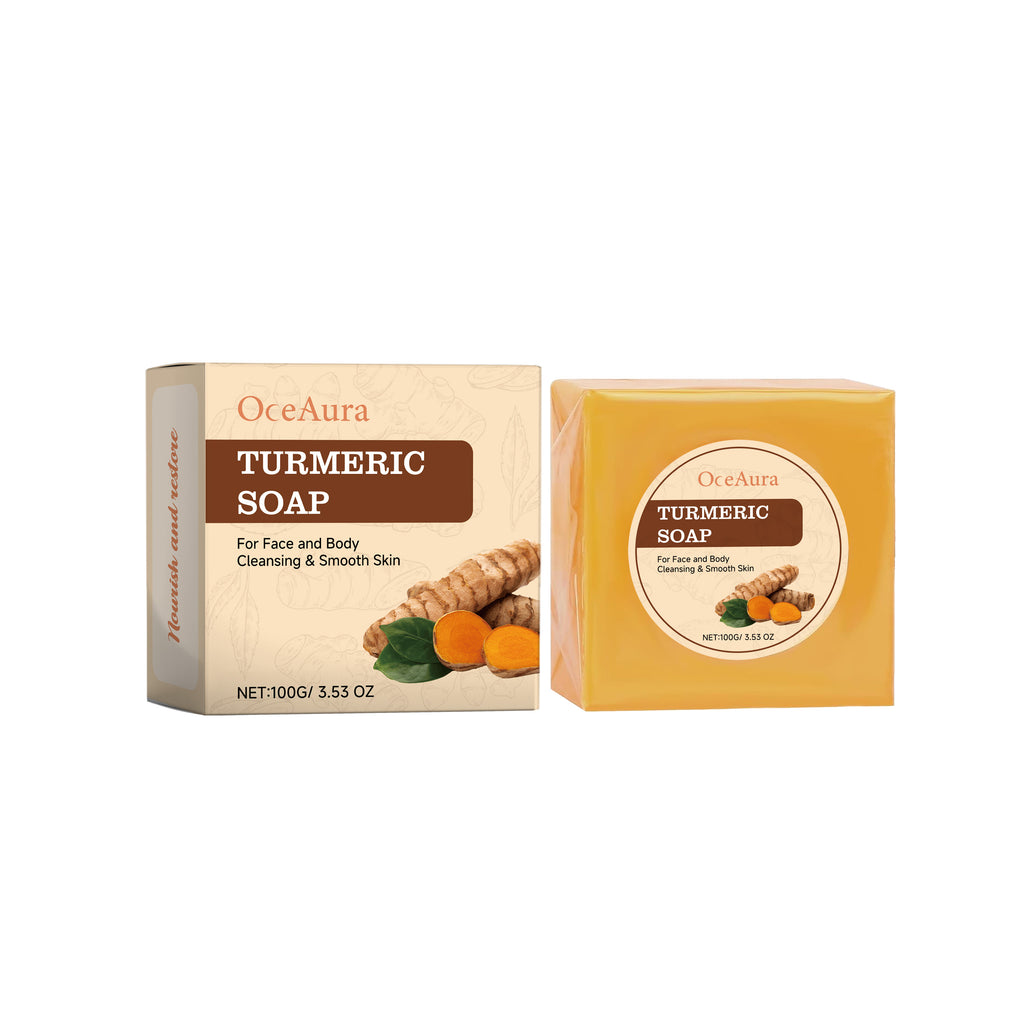 Golden Glow Turmeric Bath Soap | Wax N Whisper