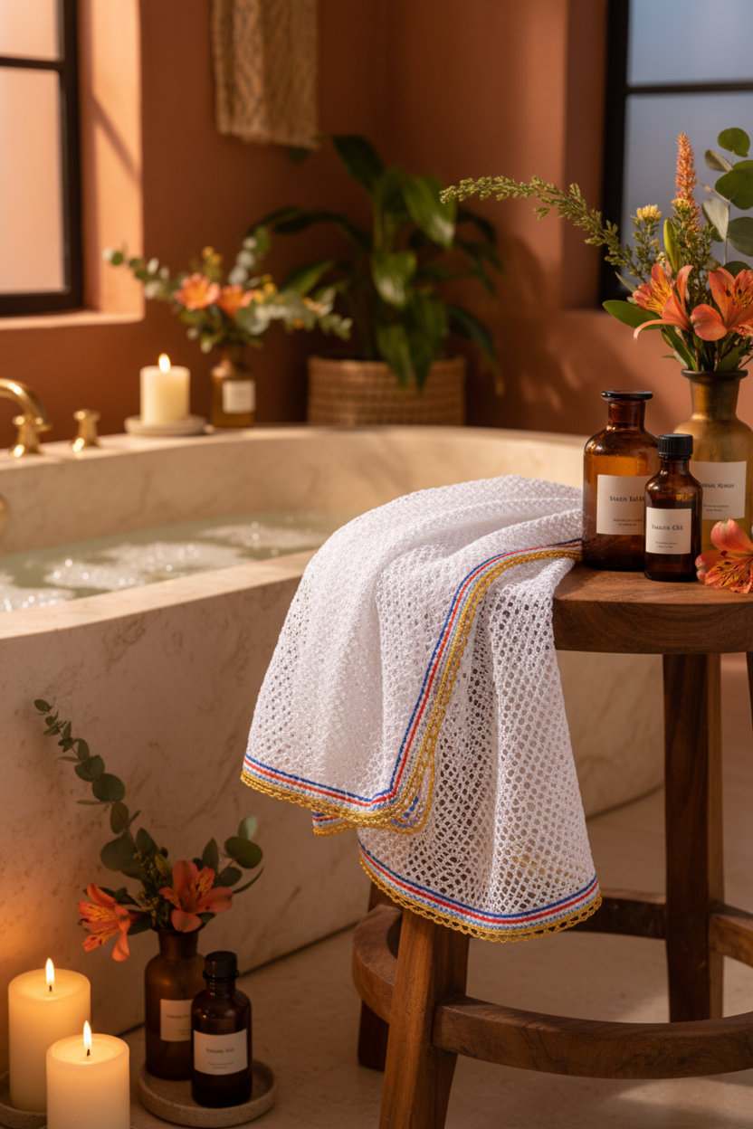 Coastal Gold Bath Net – Hero 2