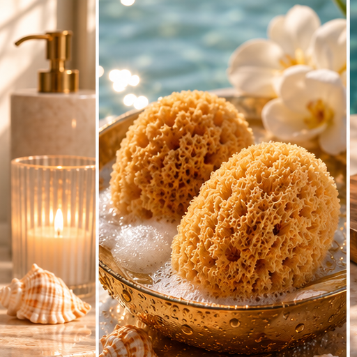Coastal Gold Sea Sponge Duo