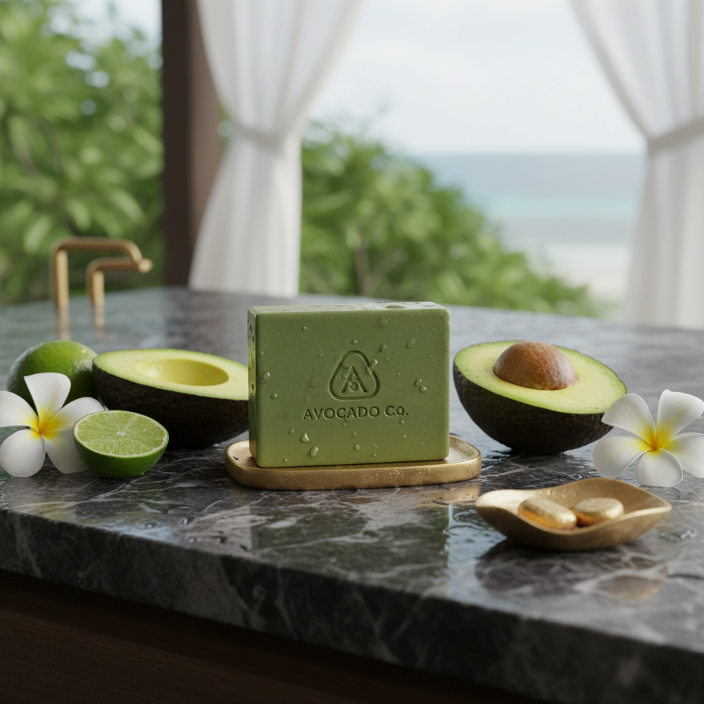 Avocado Glow Bath Soap | Wax N Whisper
