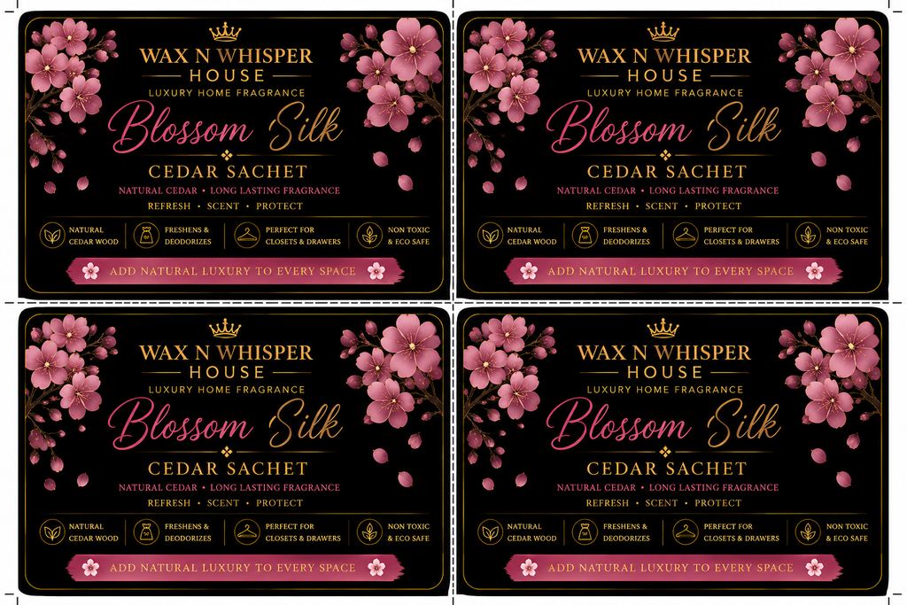 Blossom Silk Cedar Sachet