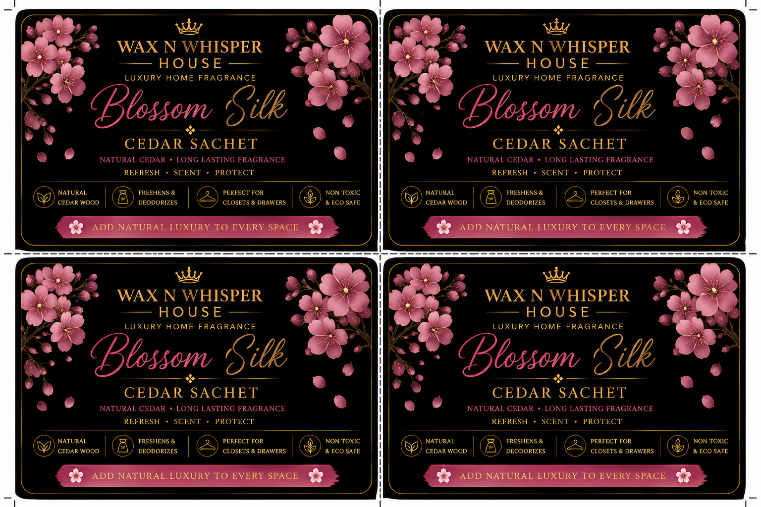 Blossom Silk Cedar Sachet