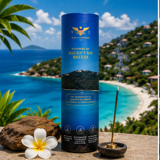 Whispers of Magen's Bay Breeze – Incense Tube | Wax & Whisper VI
