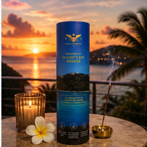 Whispers of Magen's Bay Breeze – Incense Tube | Wax & Whisper VI