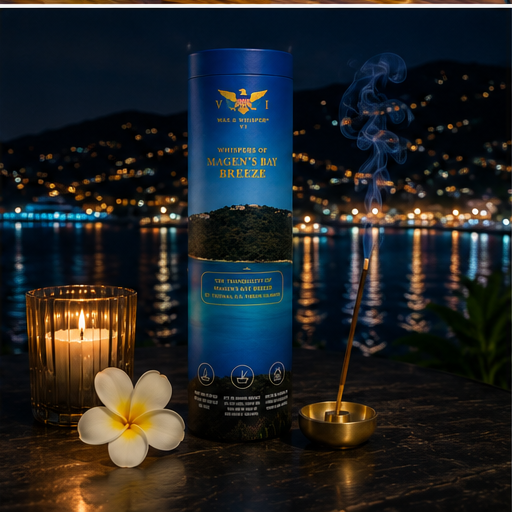 Whispers of Magen's Bay Breeze – Incense Tube | Wax & Whisper VI