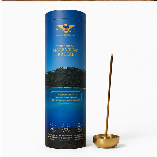 Whispers of Magen's Bay Breeze – Incense Tube | Wax & Whisper VI